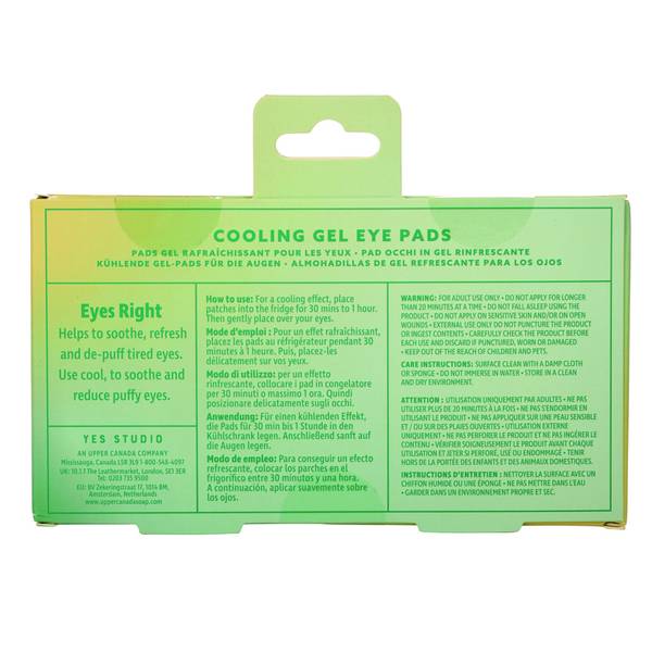 Cool as aCooling Gel Eye Pads 